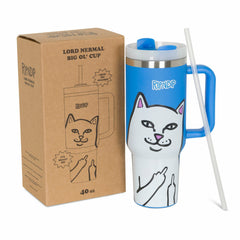 Ripndip Online | Lord Nermal Big Ol Cup Tumbler (Blue)