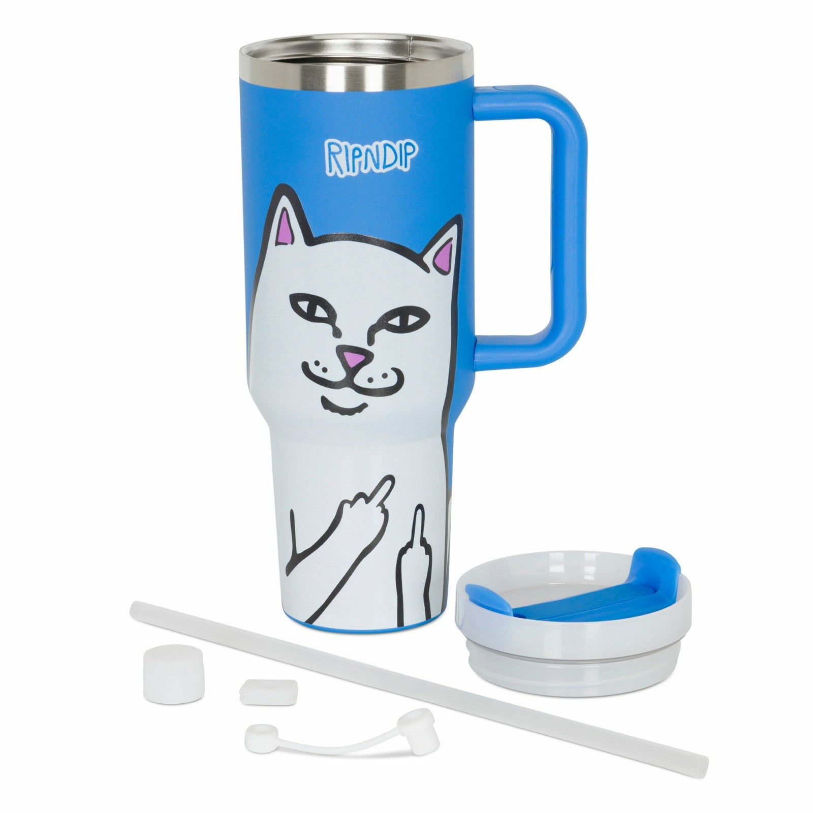 Ripndip Online | Lord Nermal Big Ol Cup Tumbler (Blue)
