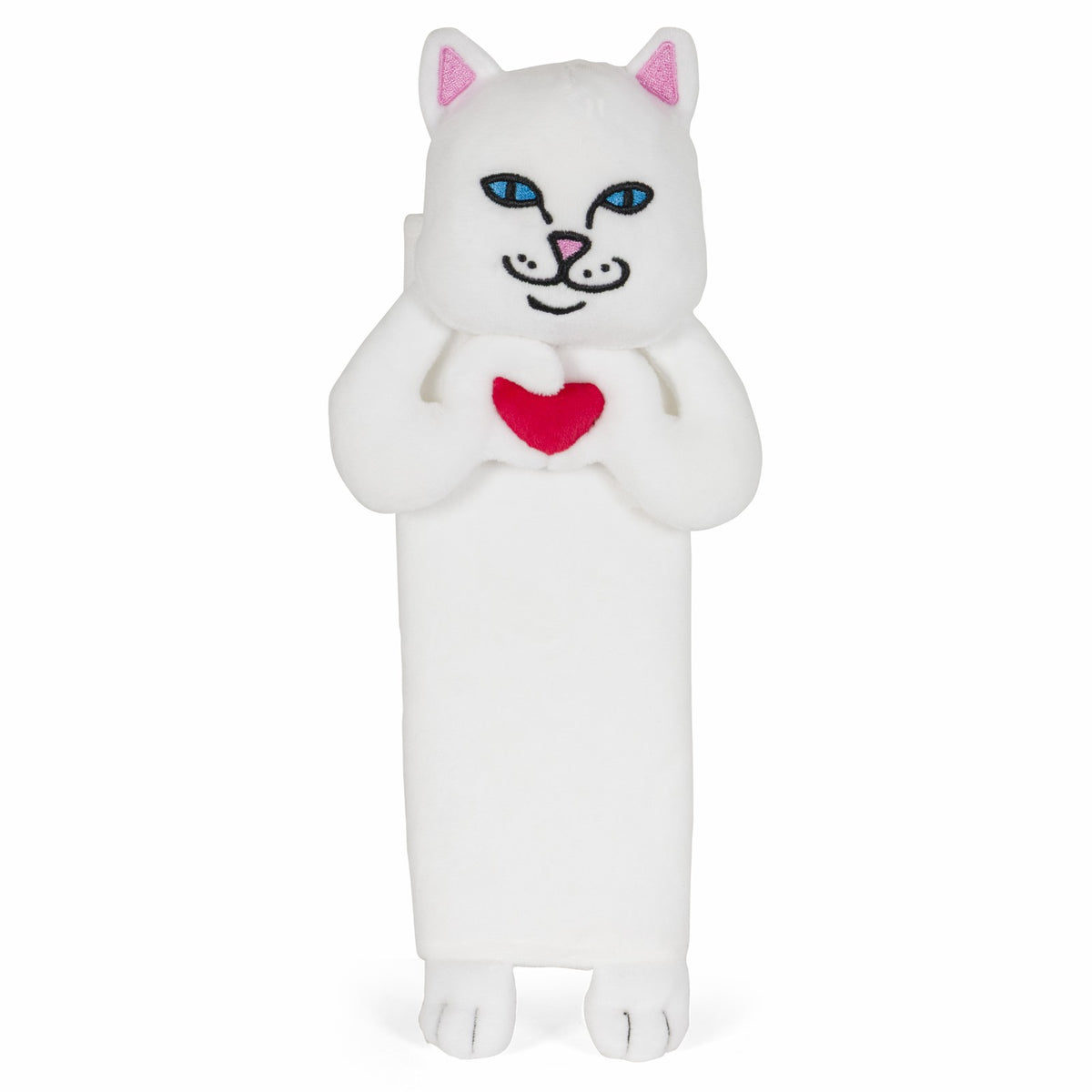 Ripndip Online | Nermal Loves Seat Belt Cover (White)