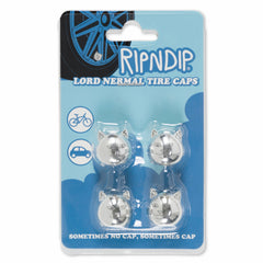 Ripndip Discount | Lord Nermal Tire Caps (Silver)