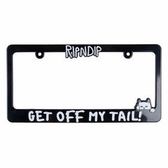 Ripndip Outlets | Tailgate License Plate Frame (Black) - Ripndip