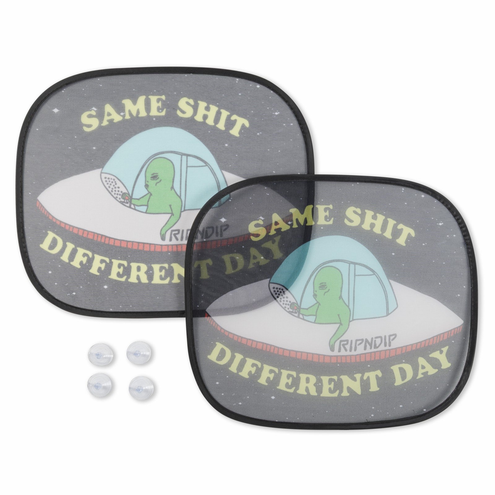 Ripndip Online Shop | Same Shit Different Day Window Shade (Black)