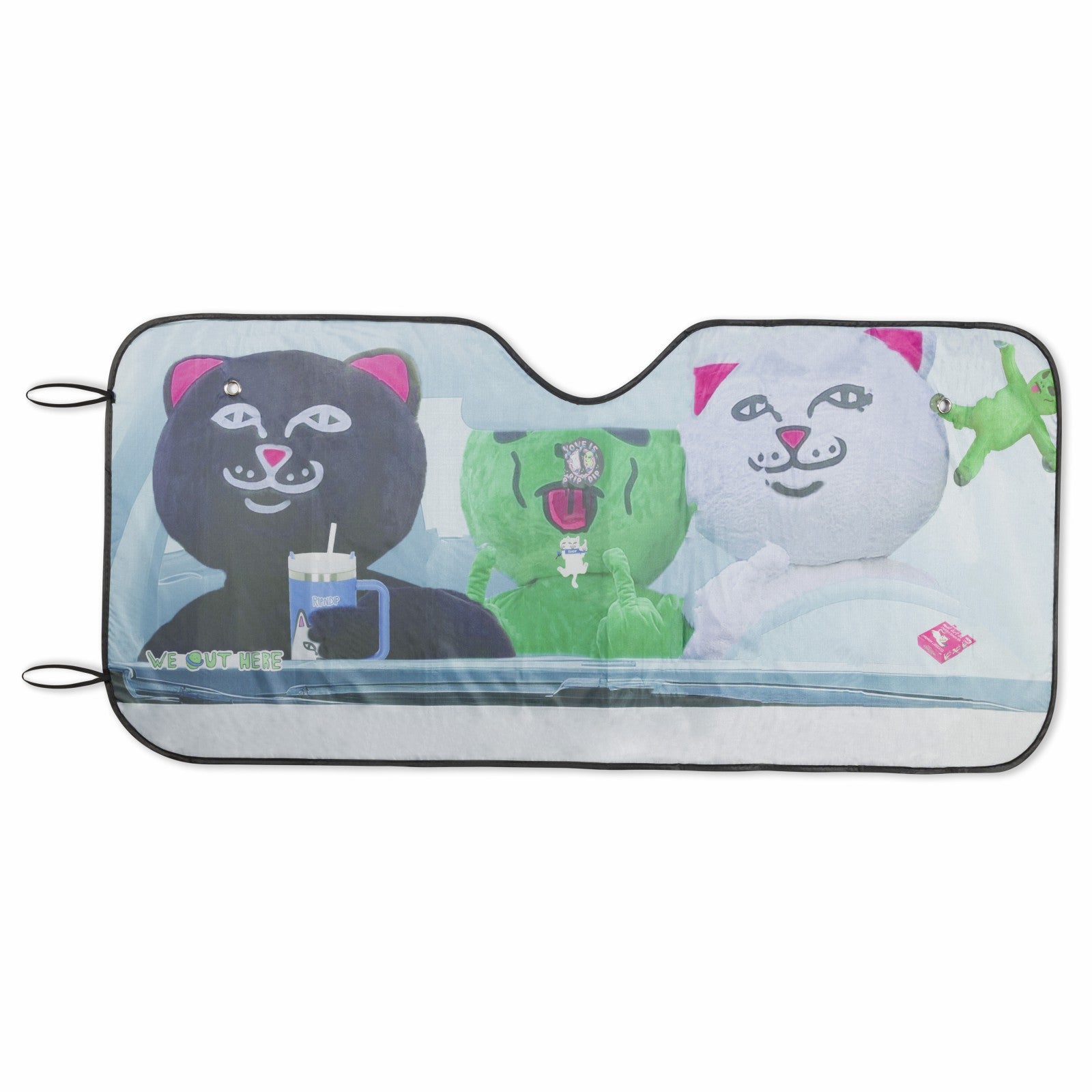 Ripndip New | Real Photo Car Shade (Multi)
