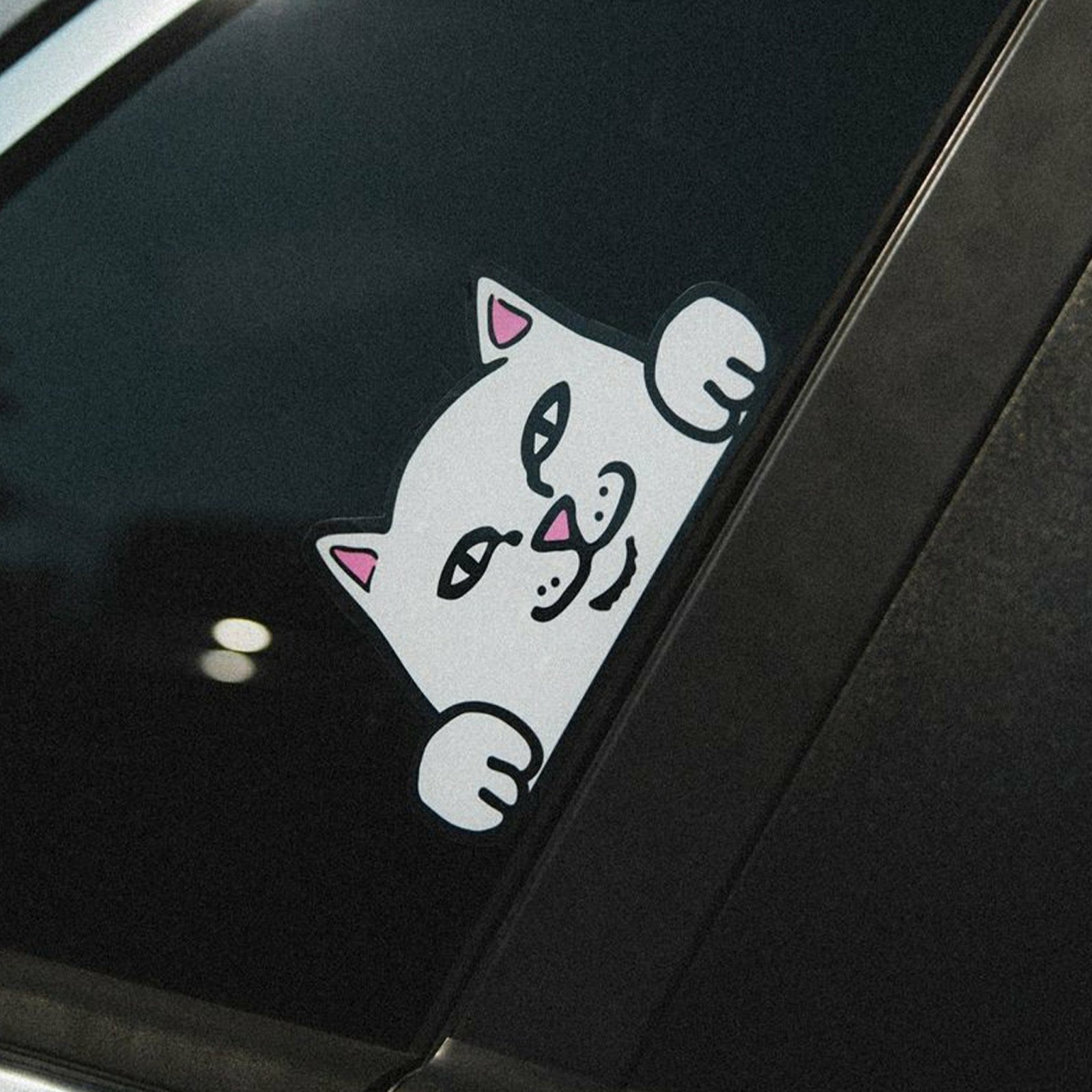 Ripndip For Sale | Peeking Nermal Car Sticker Pack (White)