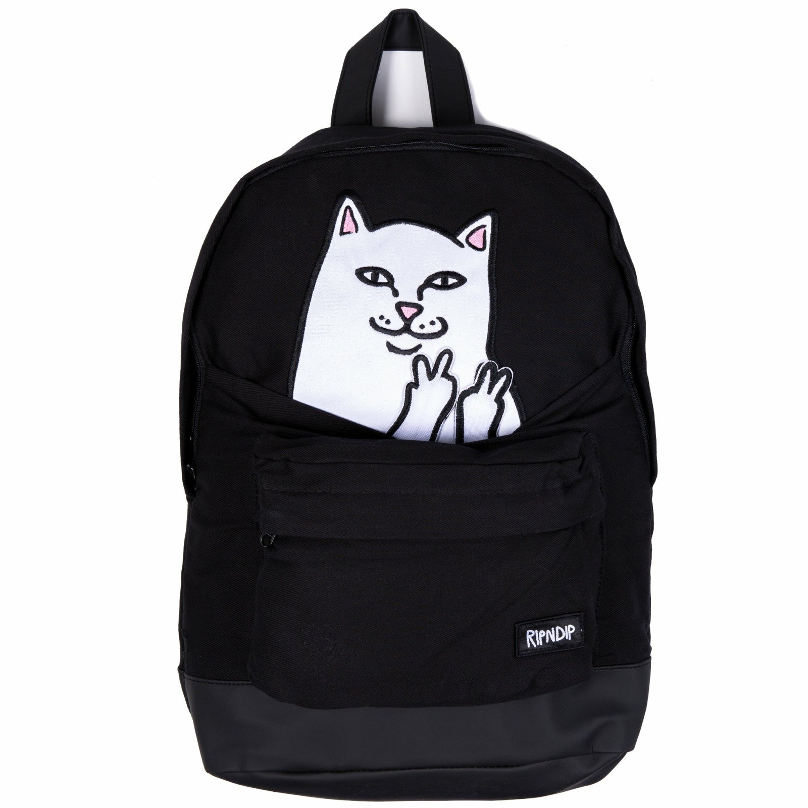 Ripndip Sale | Lord Nermal Velcro Hands Backpack (Black)