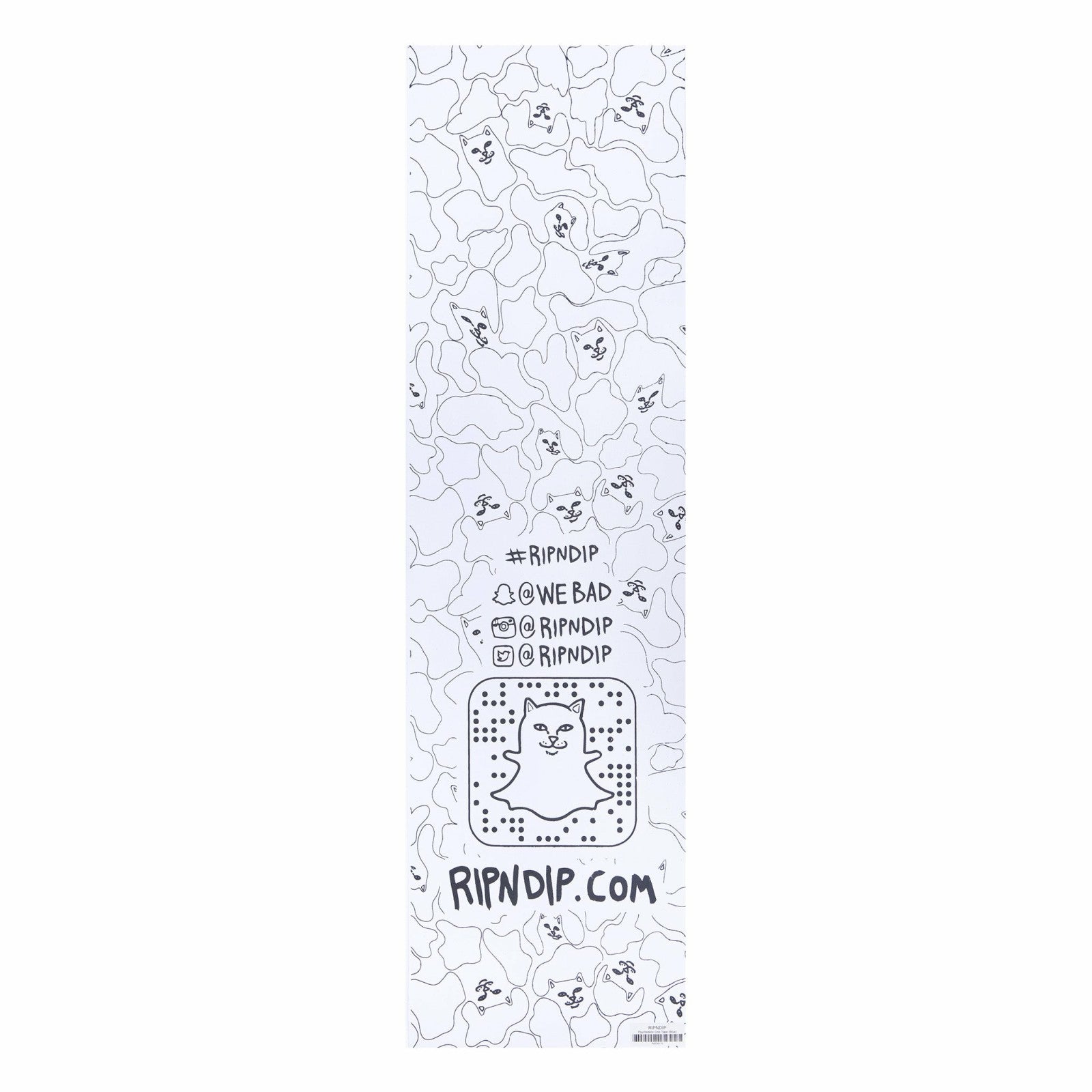 Ripndip Online Shop | Days Of The Week Grip Tape (Black)