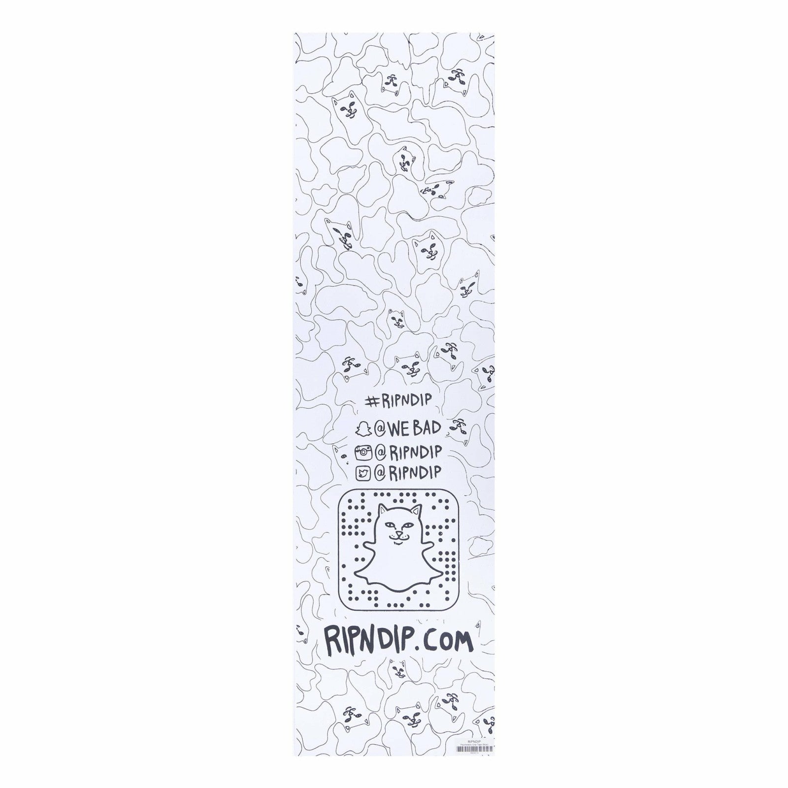 Ripndip New | Alien In Heck Grip Tape (Black)