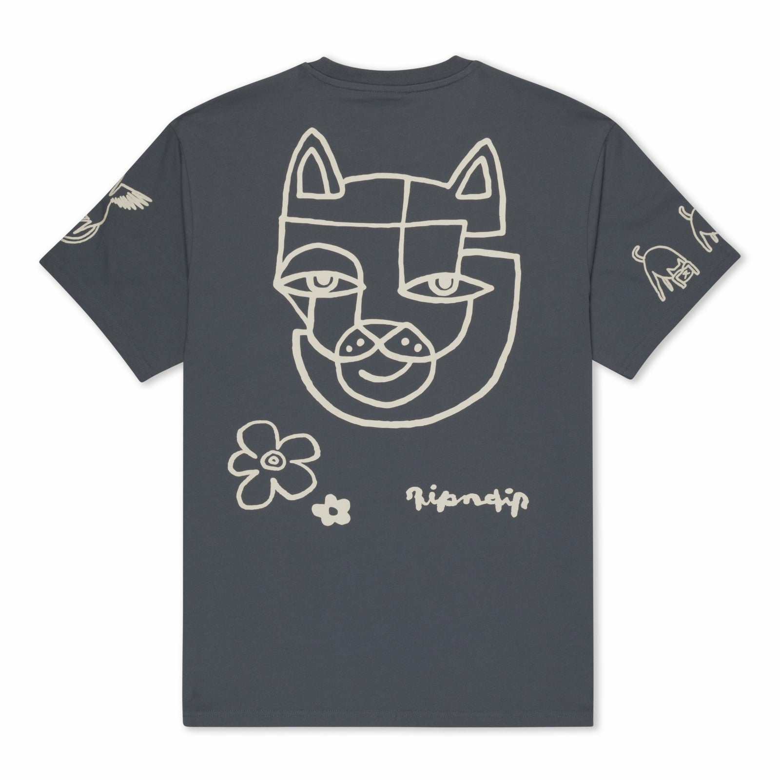 Ripndip New | Blonded Tee (Charcoal)