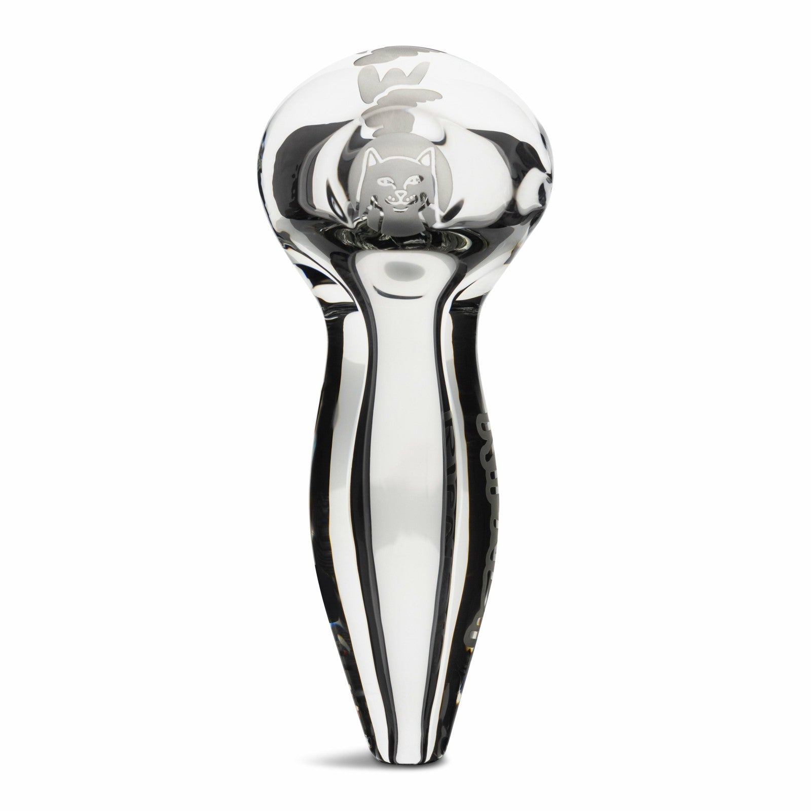 Ripndip Discount | Whomp It x Ripndip Lord Nermal Spoon Pipe (Clear)