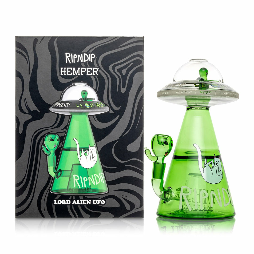 Ripndip For Sale | Lord Alien UFO Beaker (Green)