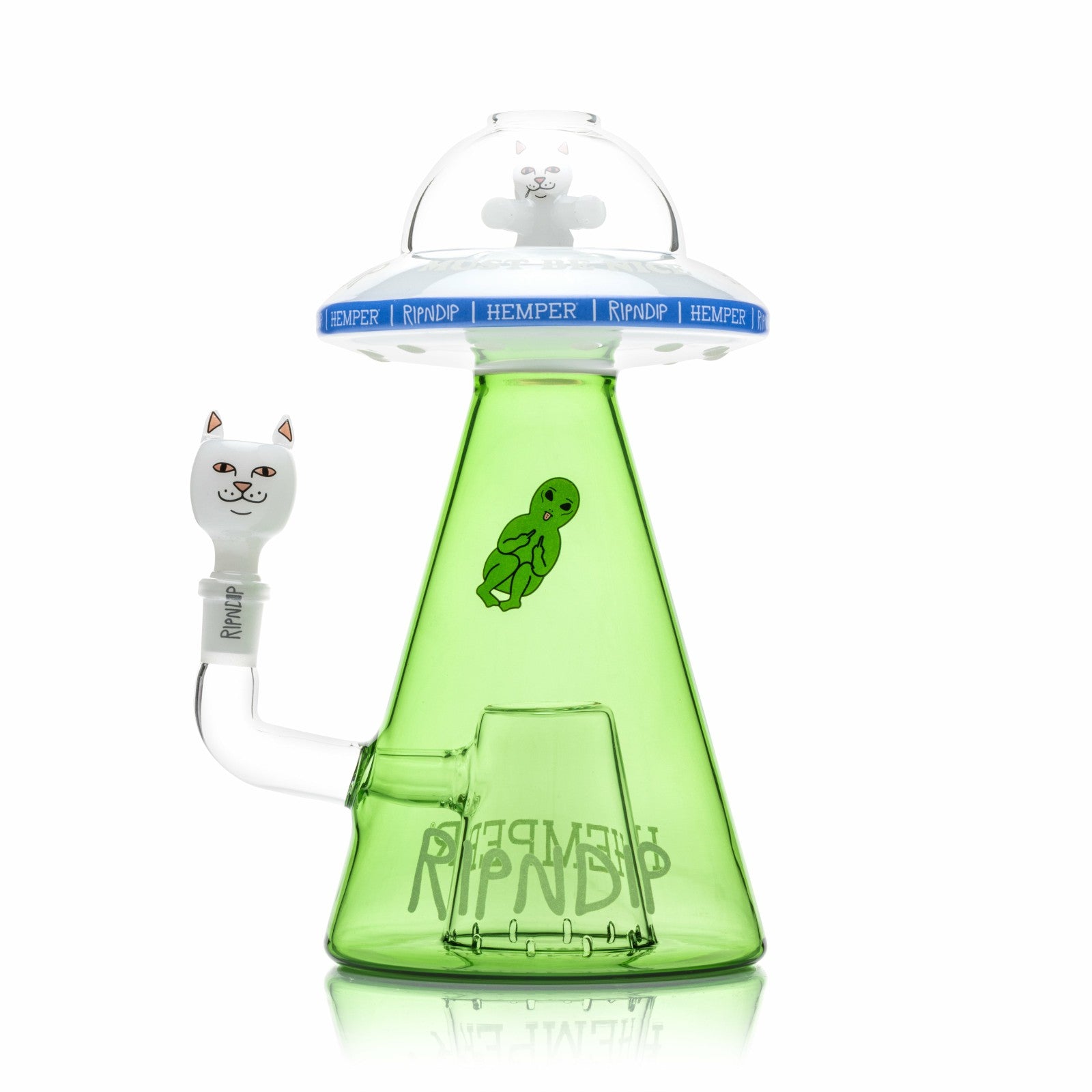 Ripndip Online | Nermal UFO Beaker XL (White)