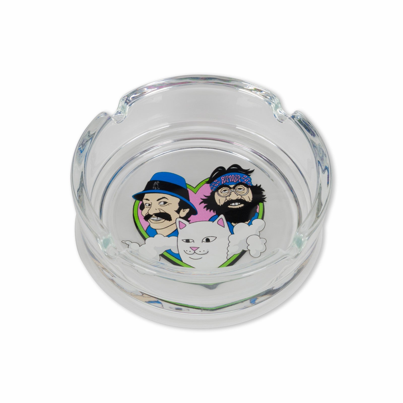 Ripndip Discount | I <3 Pot Ashtray (Clear)