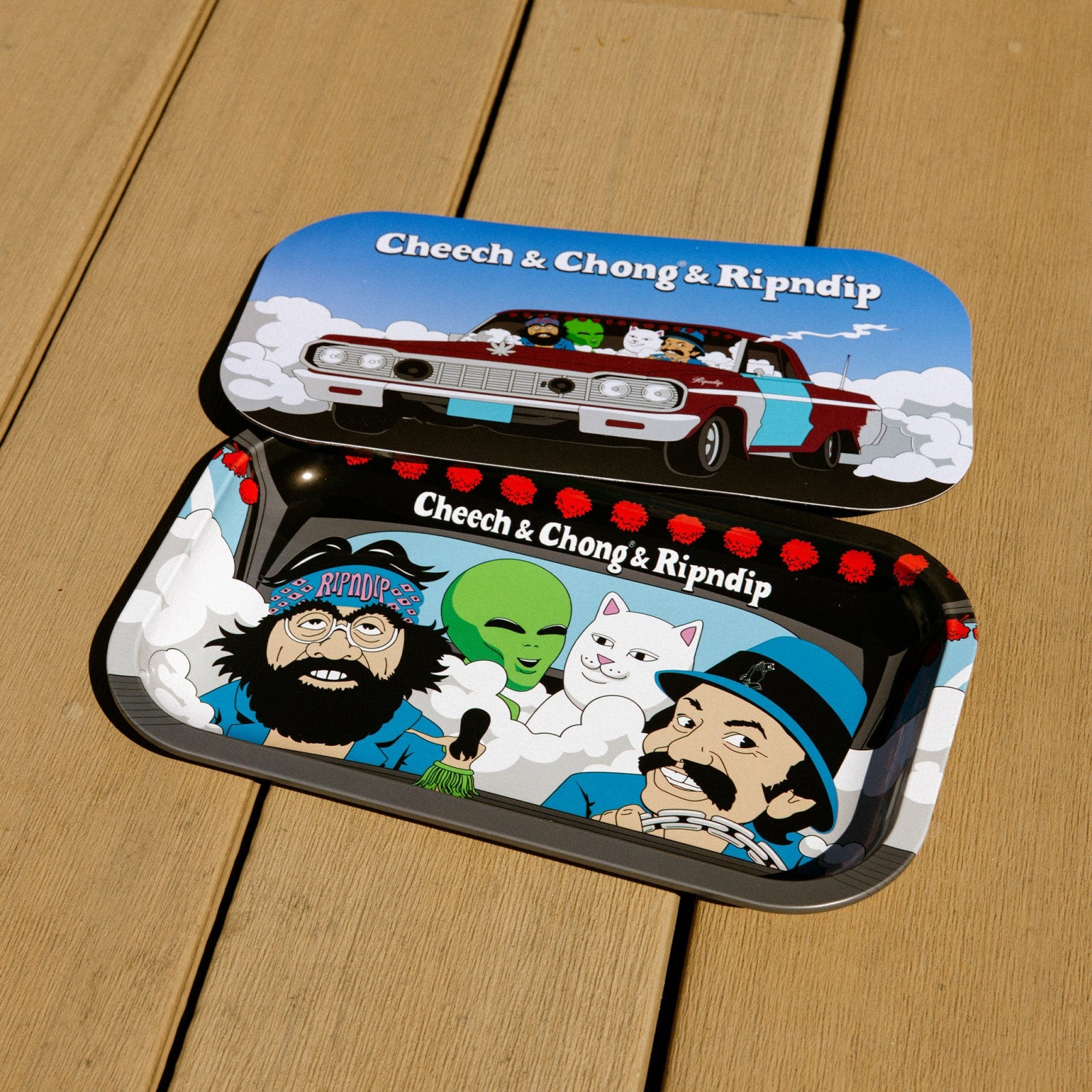 Ripndip Outlets | Riders Rolling Tray (Multi)