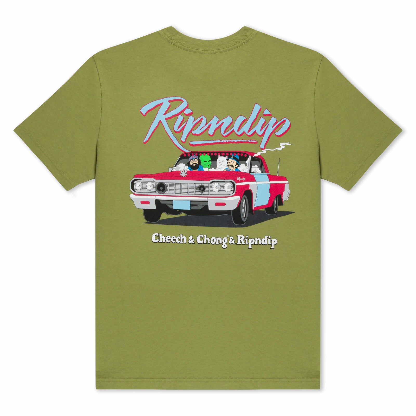 Ripndip Outlets | Riders Tee (Light Forest)