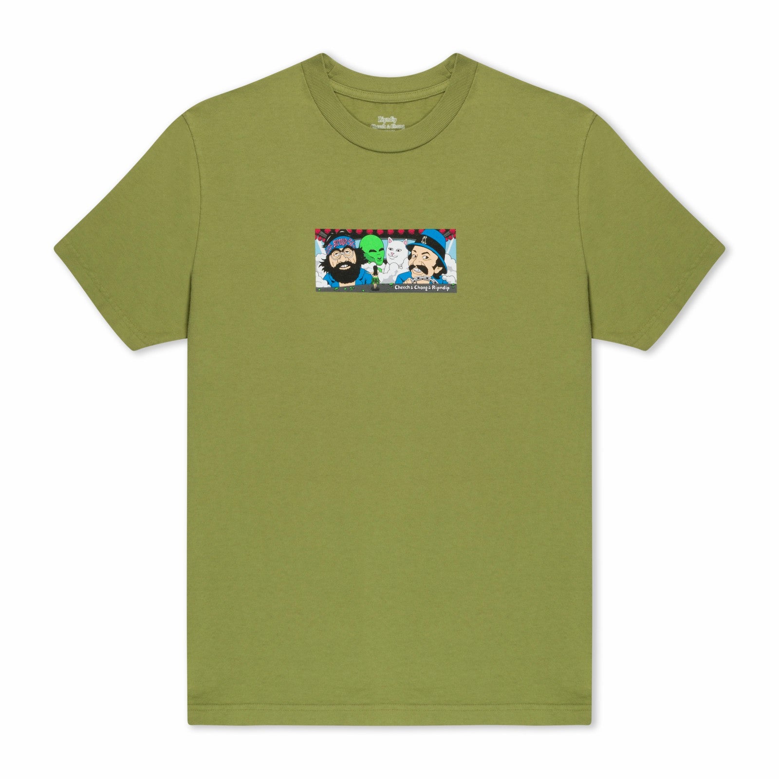Ripndip Outlets | Riders Tee (Light Forest)