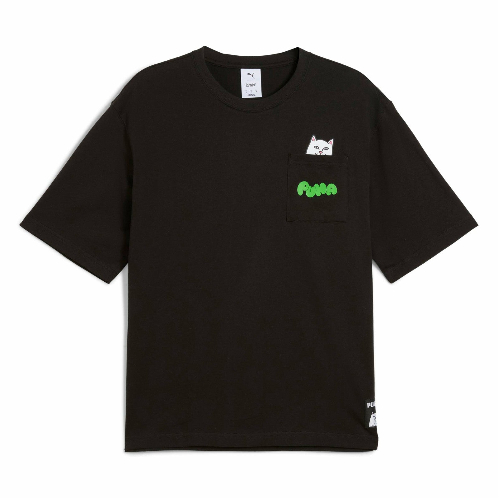 Ripndip Online | PUMA X RIPNDIP Relaxed Pocket Tee (Puma Black)