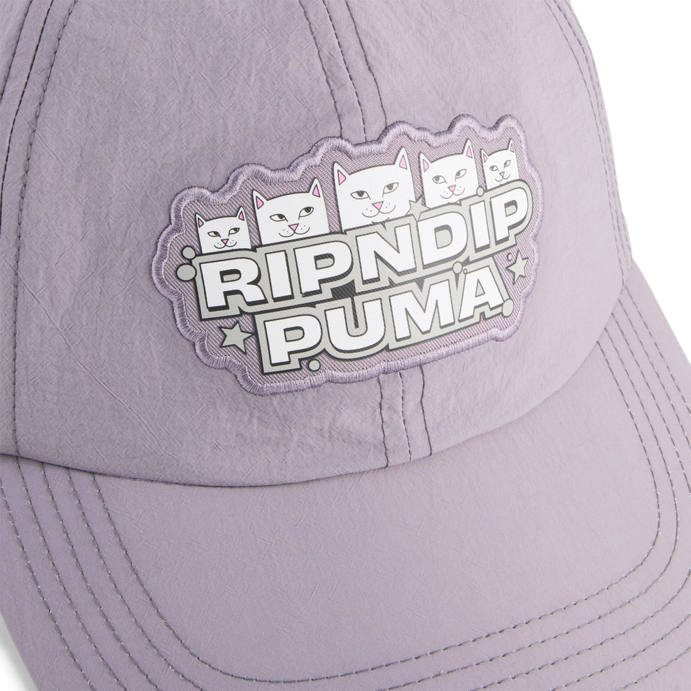 Ripndip Online Shop | PUMA x RIPNDIP Dad Cap (Plum Jam)