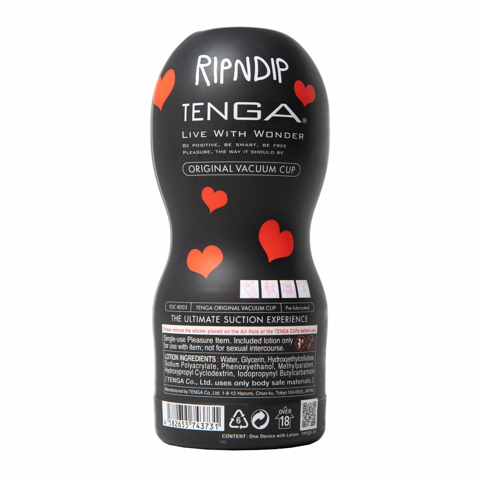 Ripndip For Sale | Nermal Loves RIPNDIP Tenga (Black)