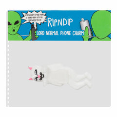 Ripndip Sale | Lord Nermal Phone Charm (White)