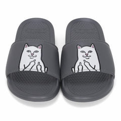 Ripndip Online Shop | Lord Nermal Slides (Charcoal)