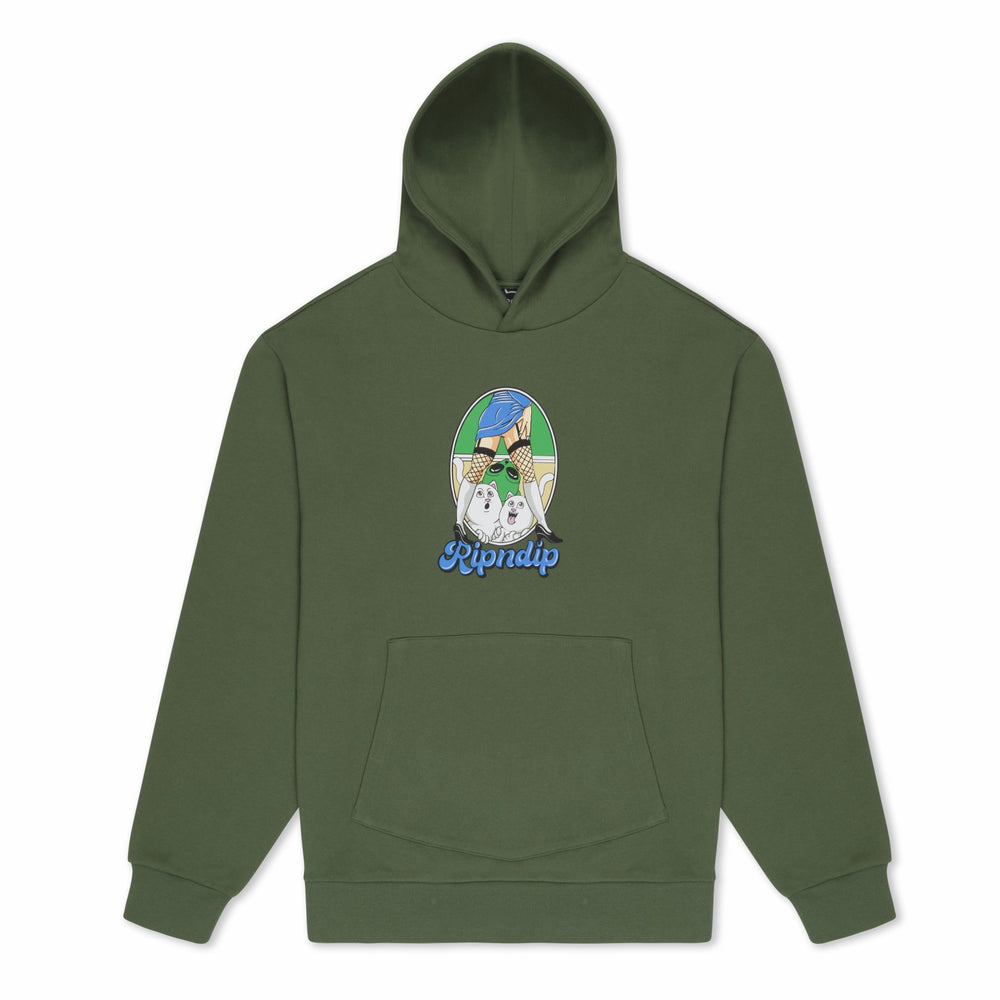 Ripndip For Sale | Nermal Fest Hoodie (Light Olive)