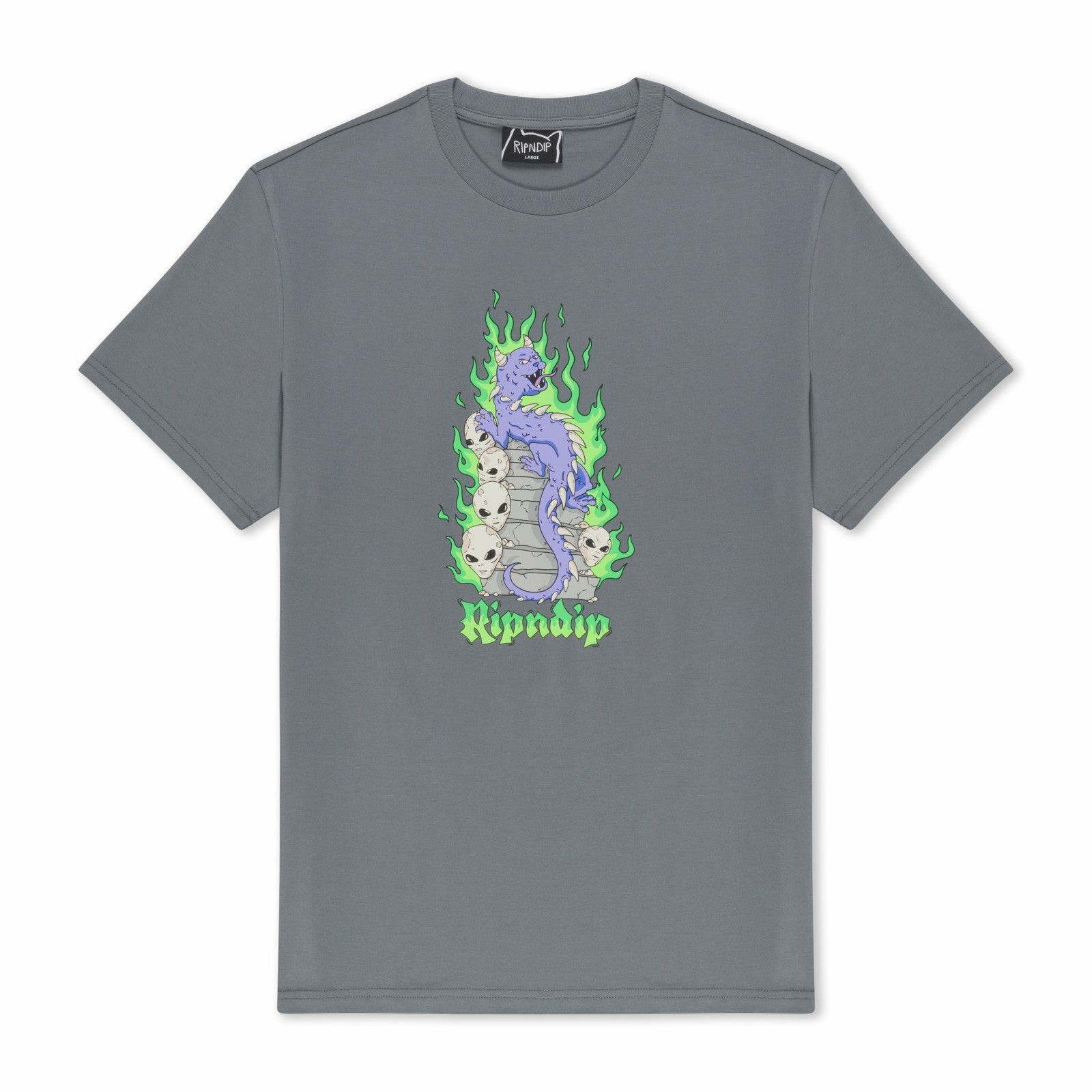Ripndip Online Shop | Horntail Tee (Charcoal)