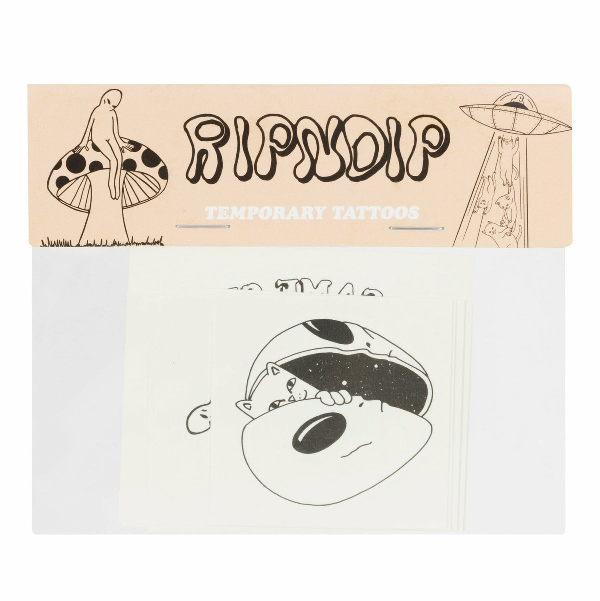 Ripndip Sale | We Out Here Tattoo Sheet (Black)