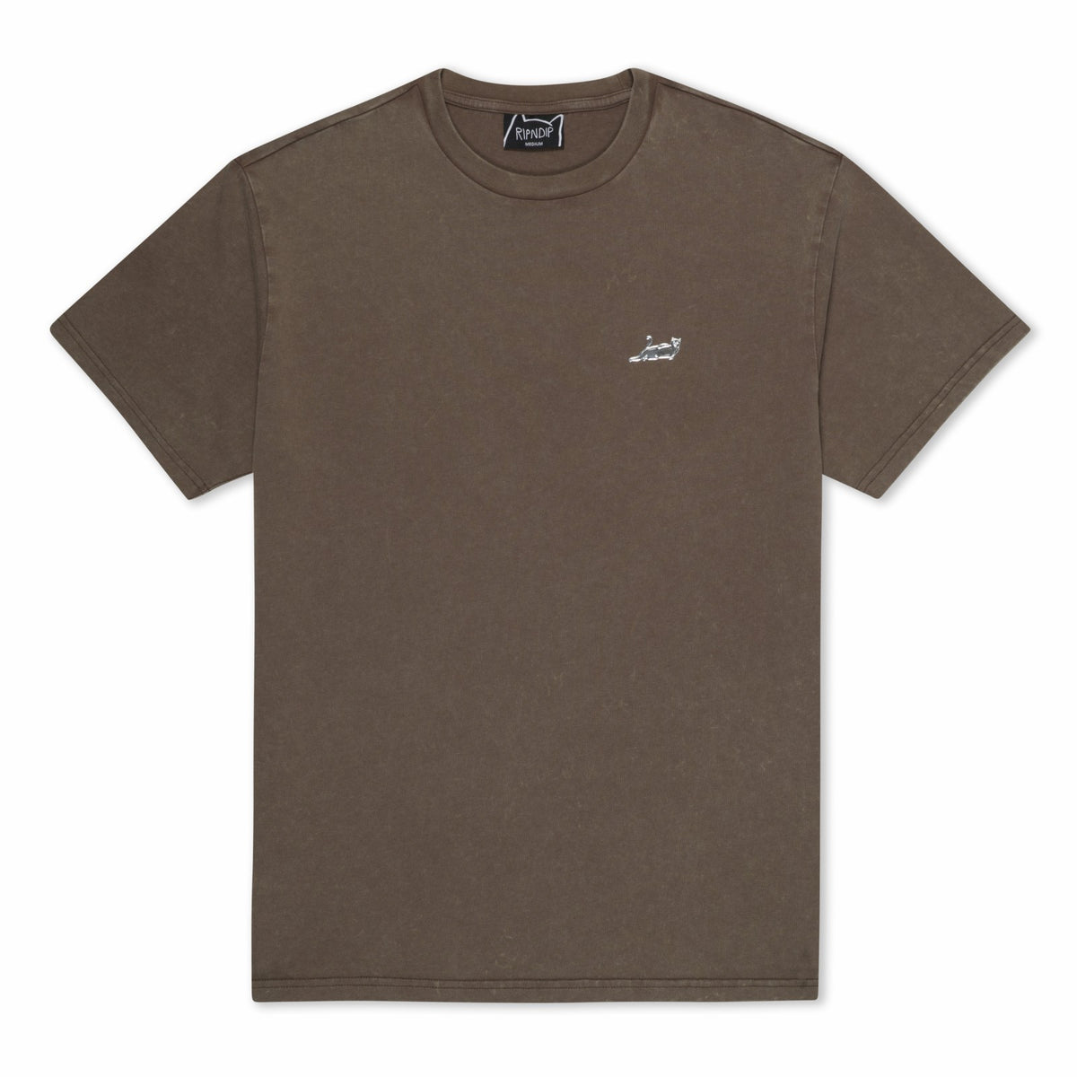 Ripndip For Sale | Castanza Short Sleeve Tee (Brown Vintage Wash)