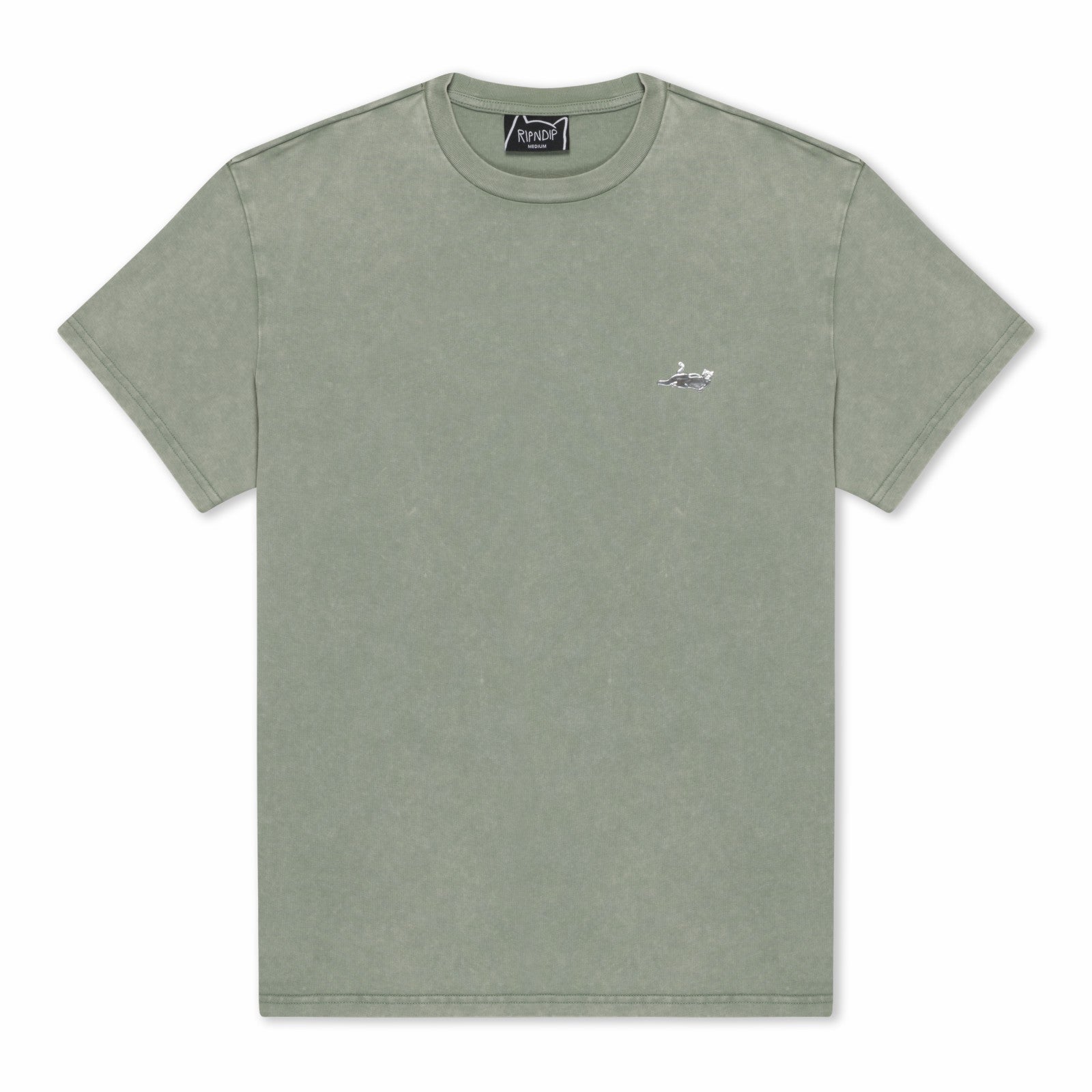 Ripndip Online | Castanza Short Sleeve Tee (Sage Vintage Wash)
