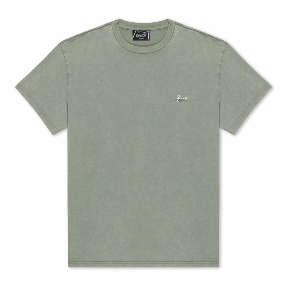 Ripndip Online | Castanza Short Sleeve Tee (Sage Vintage Wash)