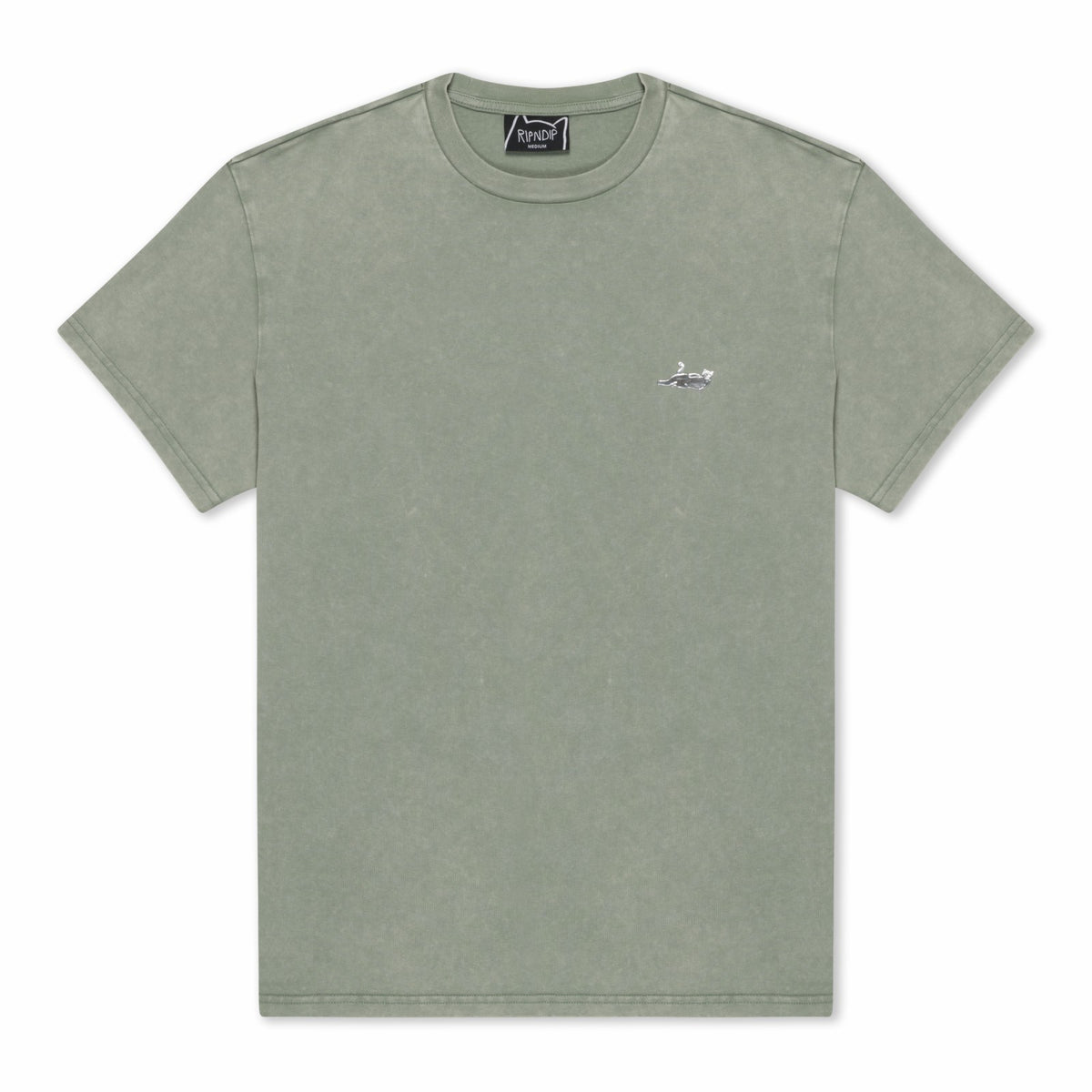 Ripndip Online | Castanza Short Sleeve Tee (Sage Vintage Wash)