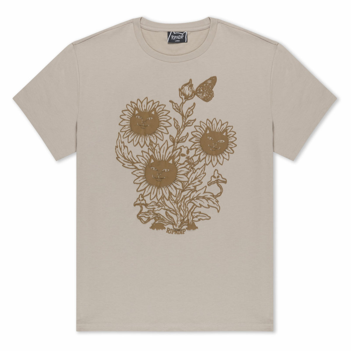 Ripndip Sale | Where The Flowers Bloom Tee (Sand)