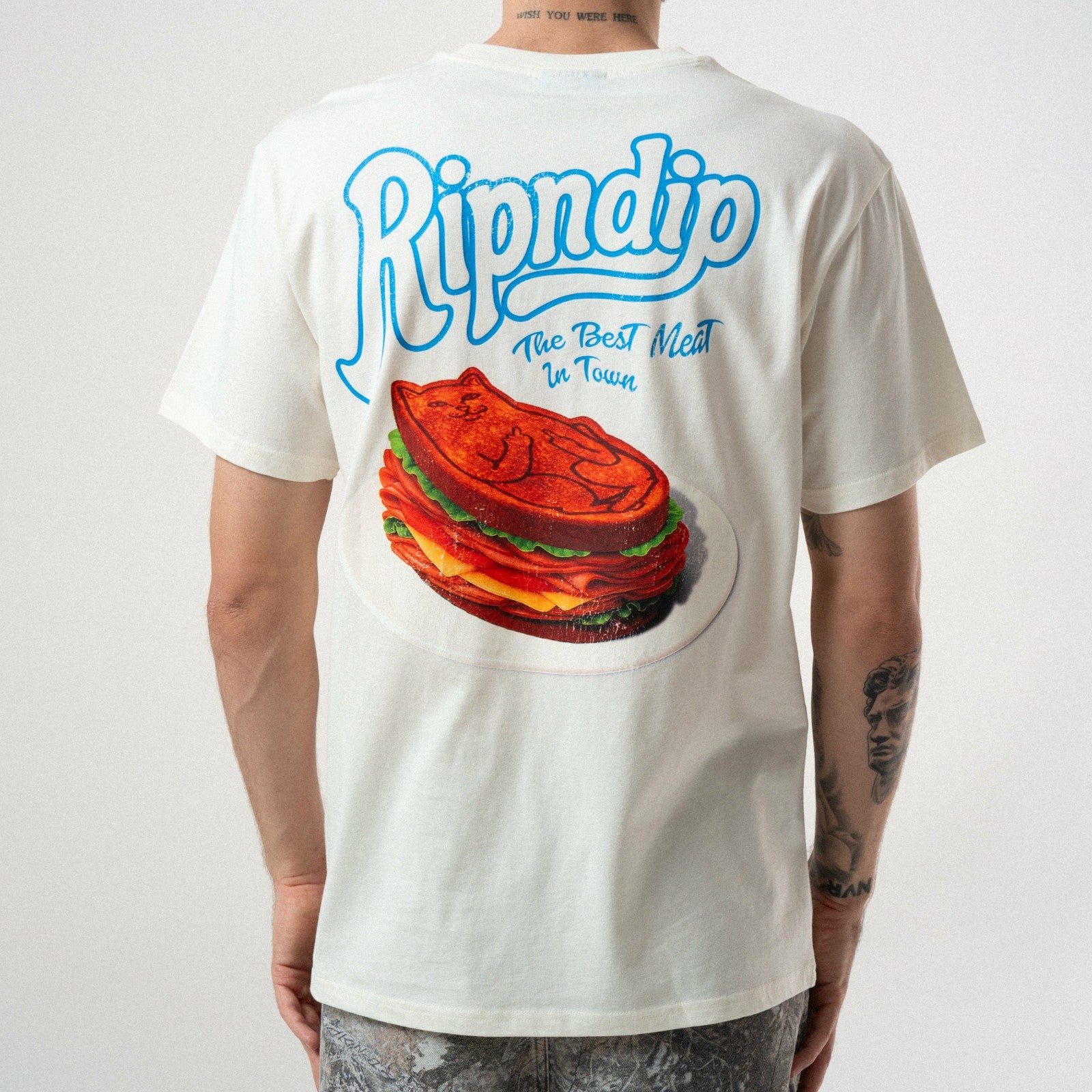 Ripndip Online | Best Meat Tee (Bone)