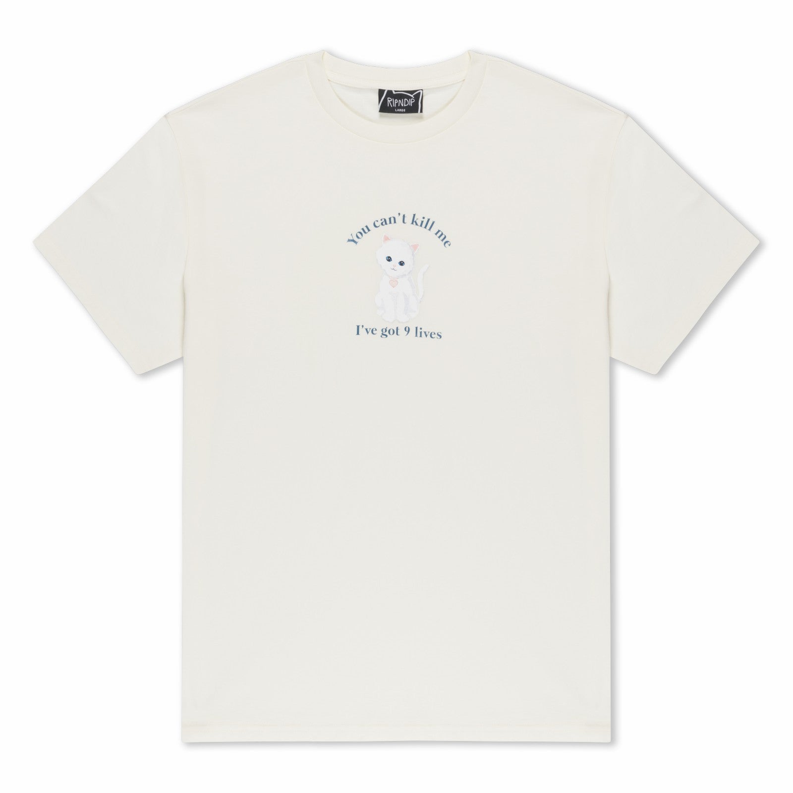 Ripndip Sale | 9 Lives Tee (Bone)