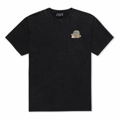 Ripndip Discount | Nermal S Thompson Pocket Tee (Black Mineral Wash)