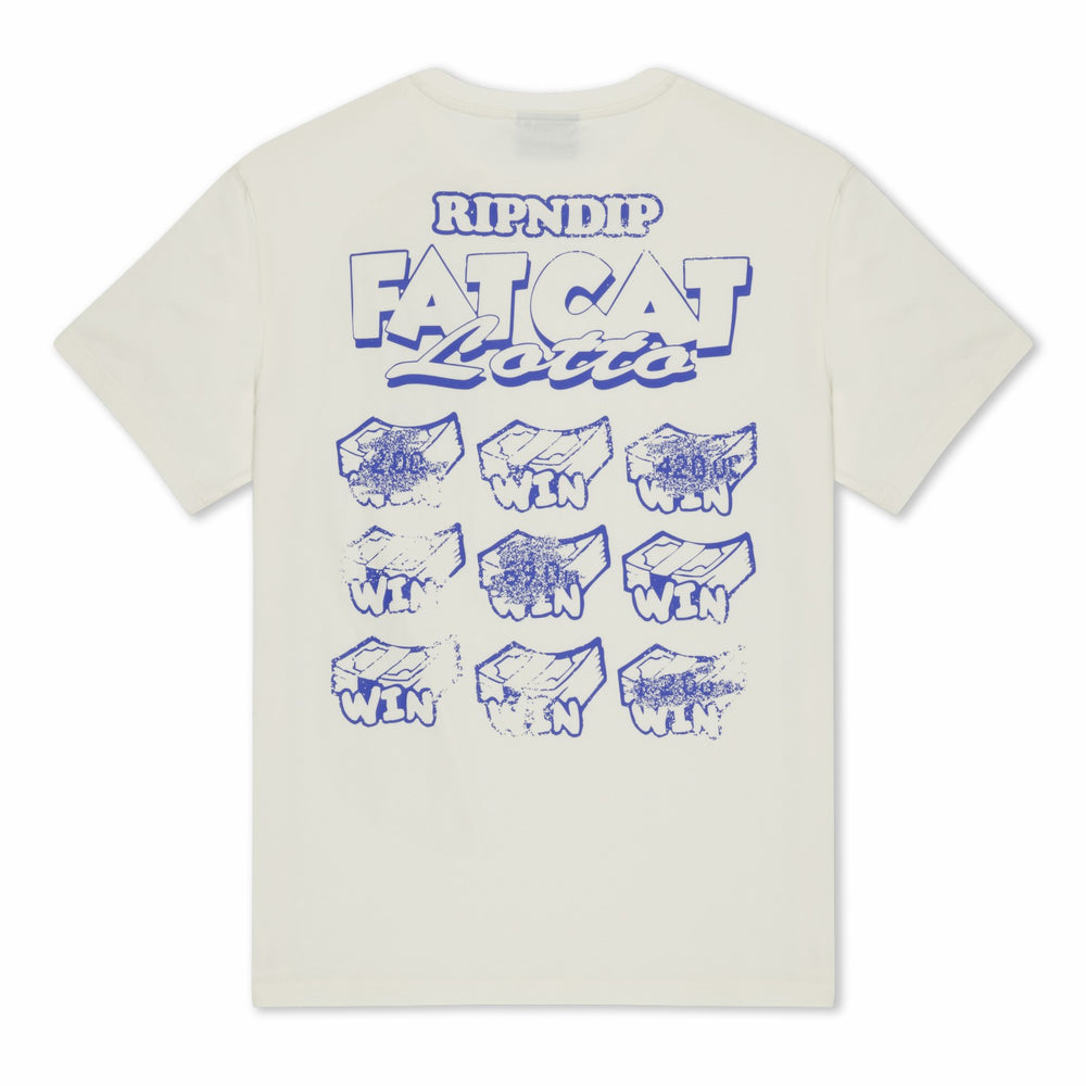 Ripndip Outlets | Fat Cat Tee (Bone)