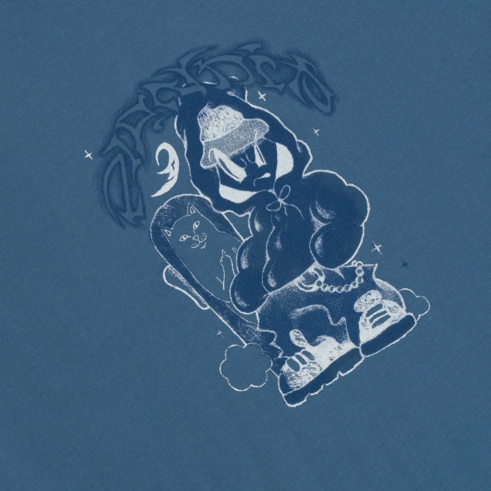 Ripndip Online | What? Tee (Blue)