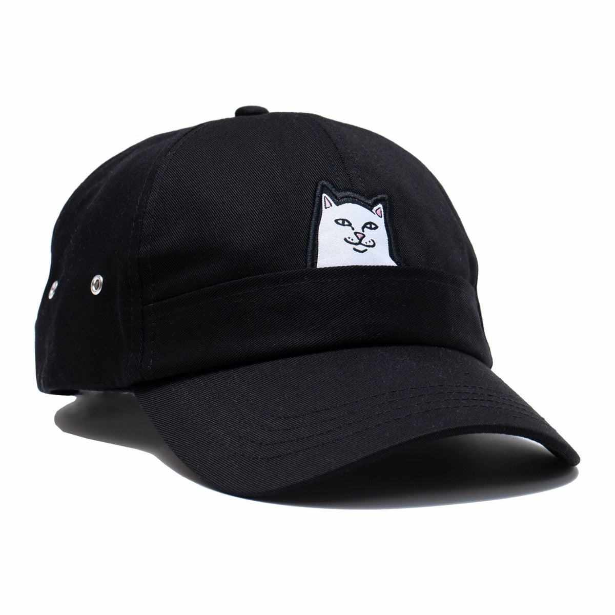 Ripndip Online Shop | Lord Nermal 6 Panel Pocket Hat (Black) - Ripndip