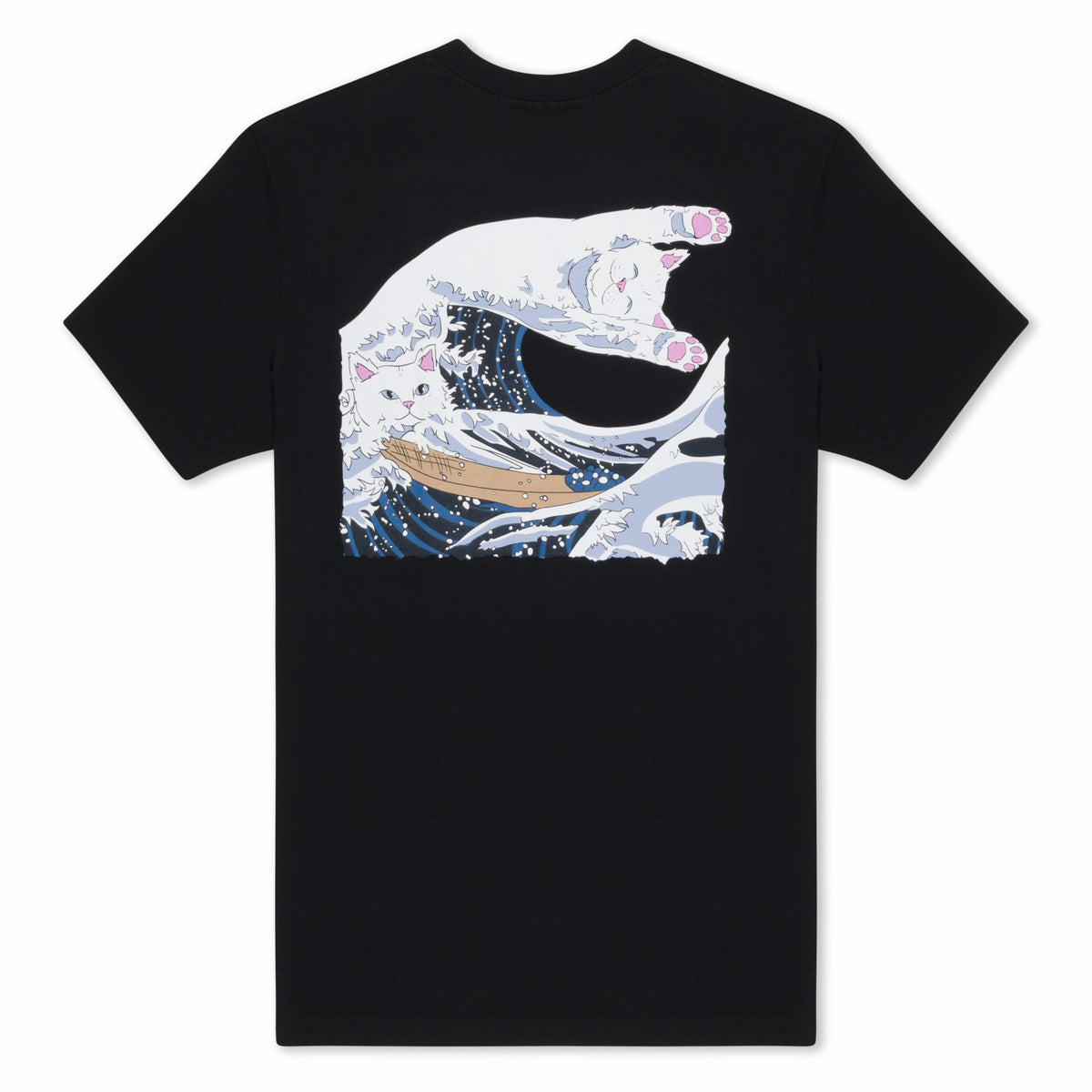 Ripndip Online Shop | The Great Wave Of Nerm Tee (Black)