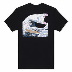Ripndip Online Shop | The Great Wave Of Nerm Tee (Black)