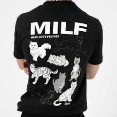 Ripndip For Sale | Man I Love Felines Tee (Black)