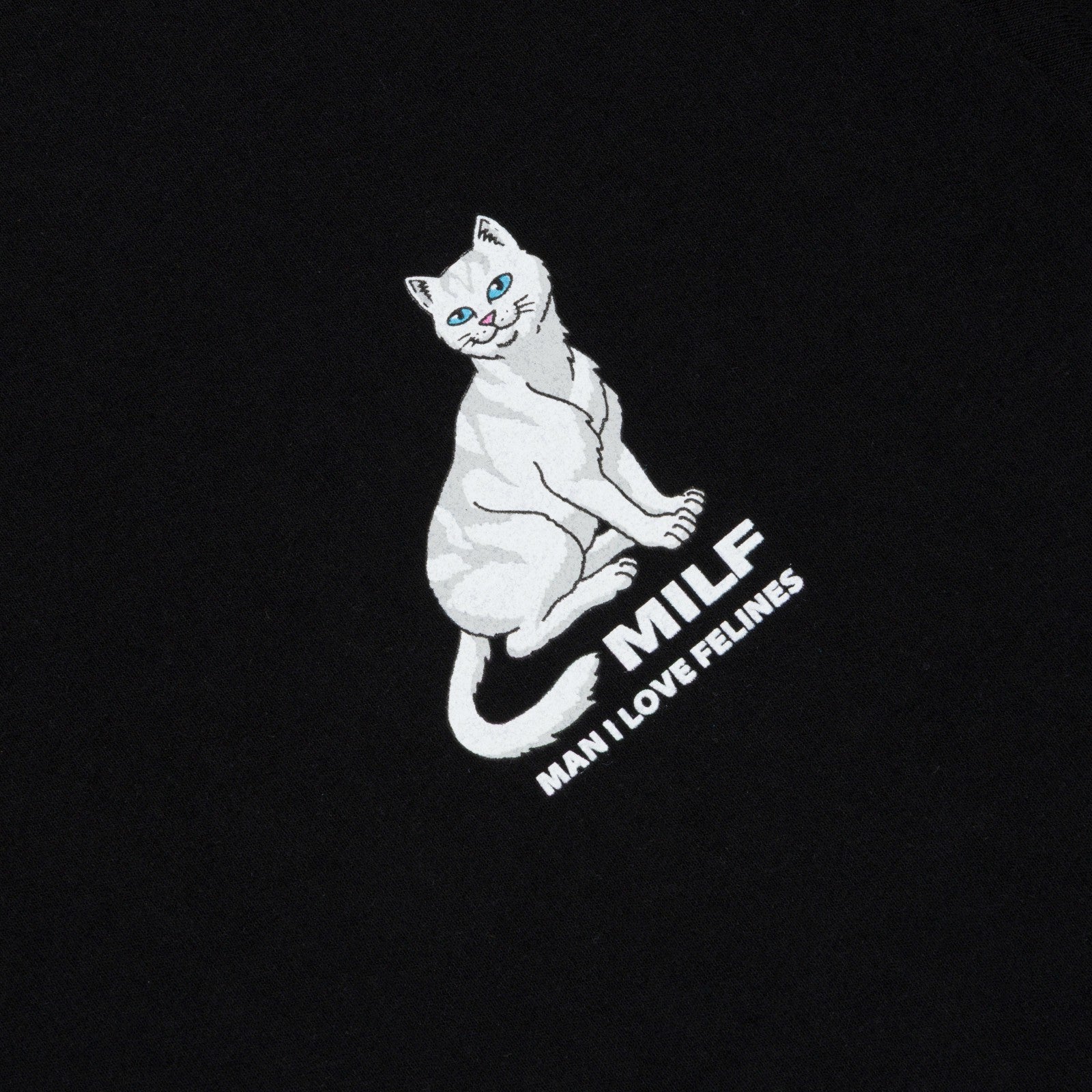 Ripndip For Sale | Man I Love Felines Tee (Black)