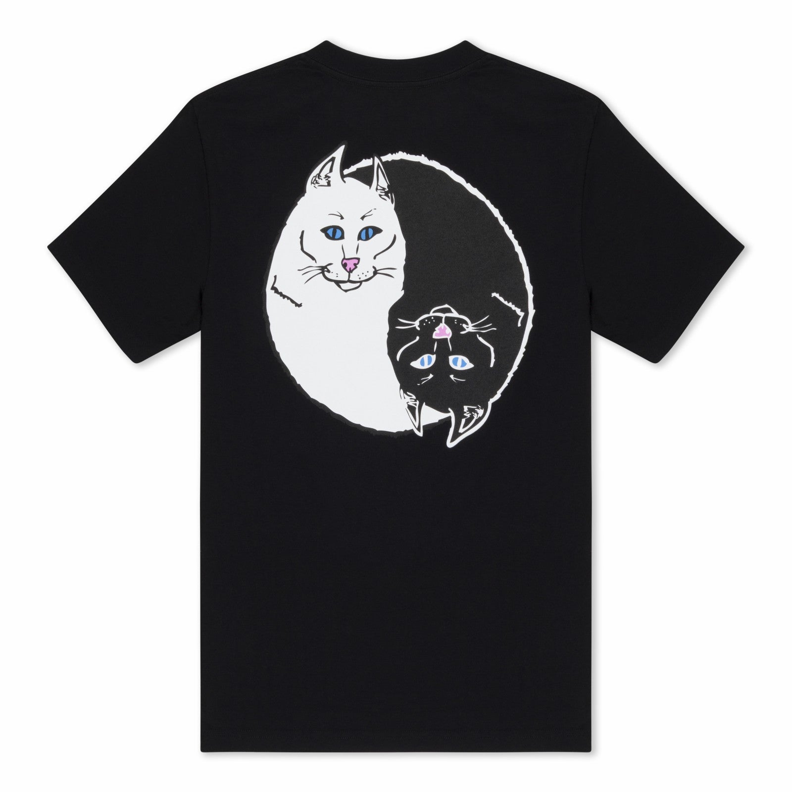 Ripndip Outlets | Nermal Ying Yang Tee (Black)