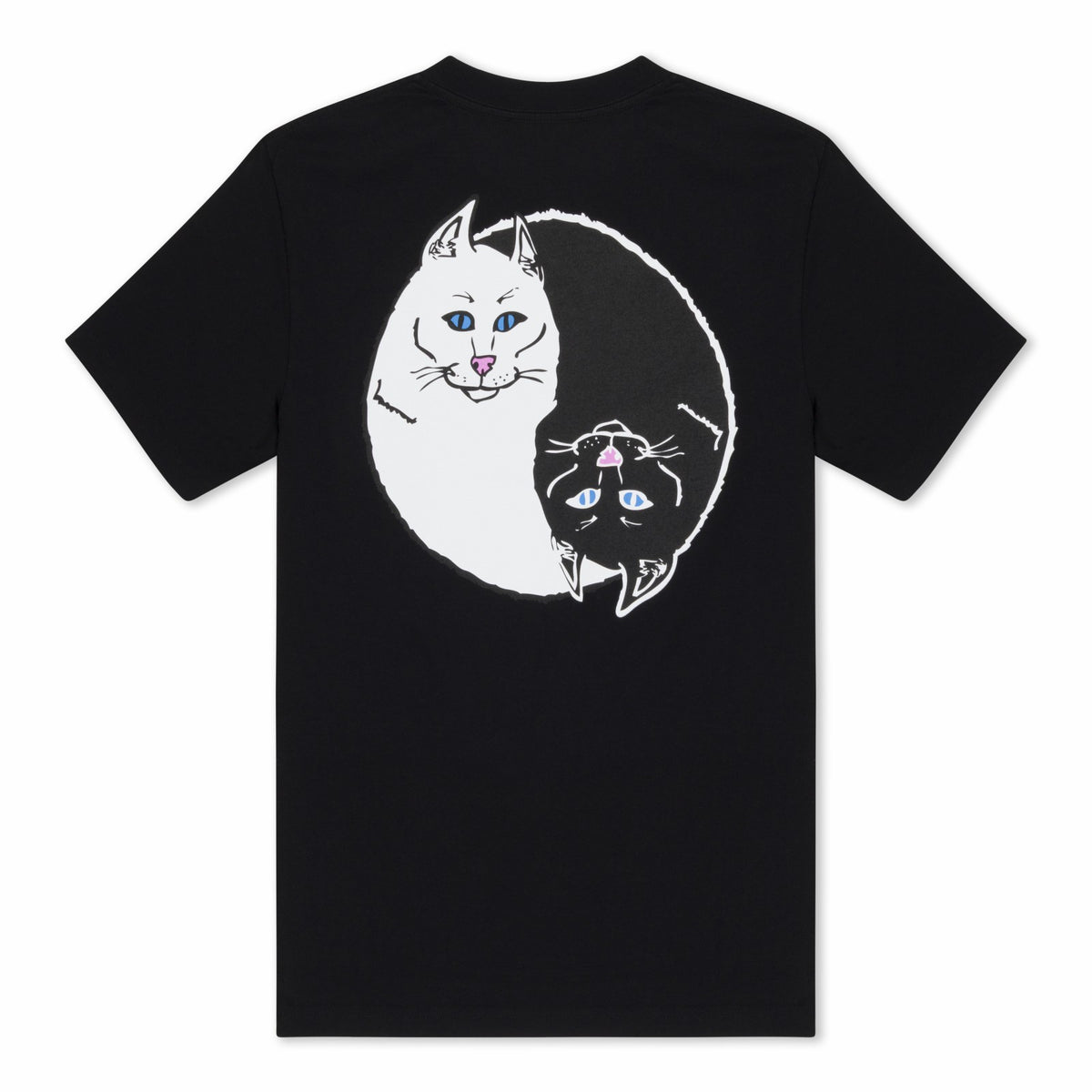 Ripndip Outlets | Nermal Ying Yang Tee (Black)