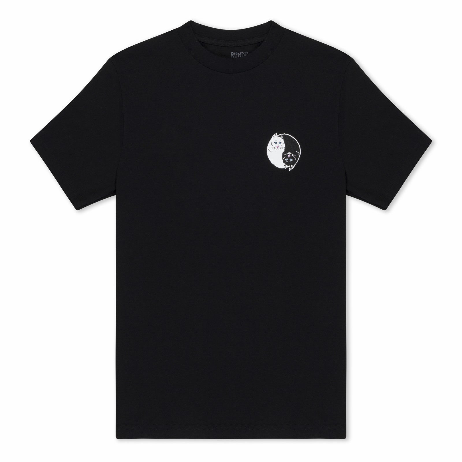 Ripndip Outlets | Nermal Ying Yang Tee (Black)