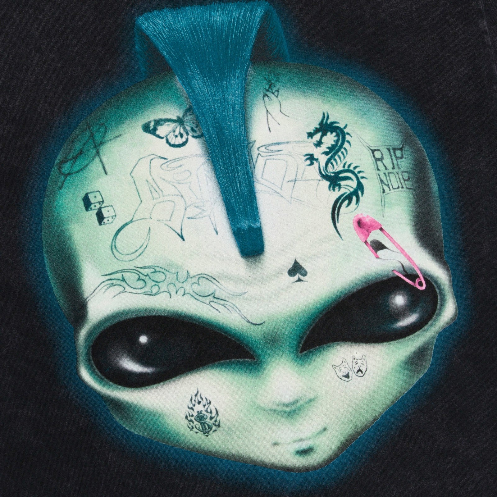 Ripndip Online Shop | Squabble Up Tee (Black Vintage Wash)