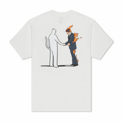 Ripndip Discount | Burn Tee (Bone)