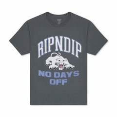 Ripndip New | White Panther Tee (Charcoal)