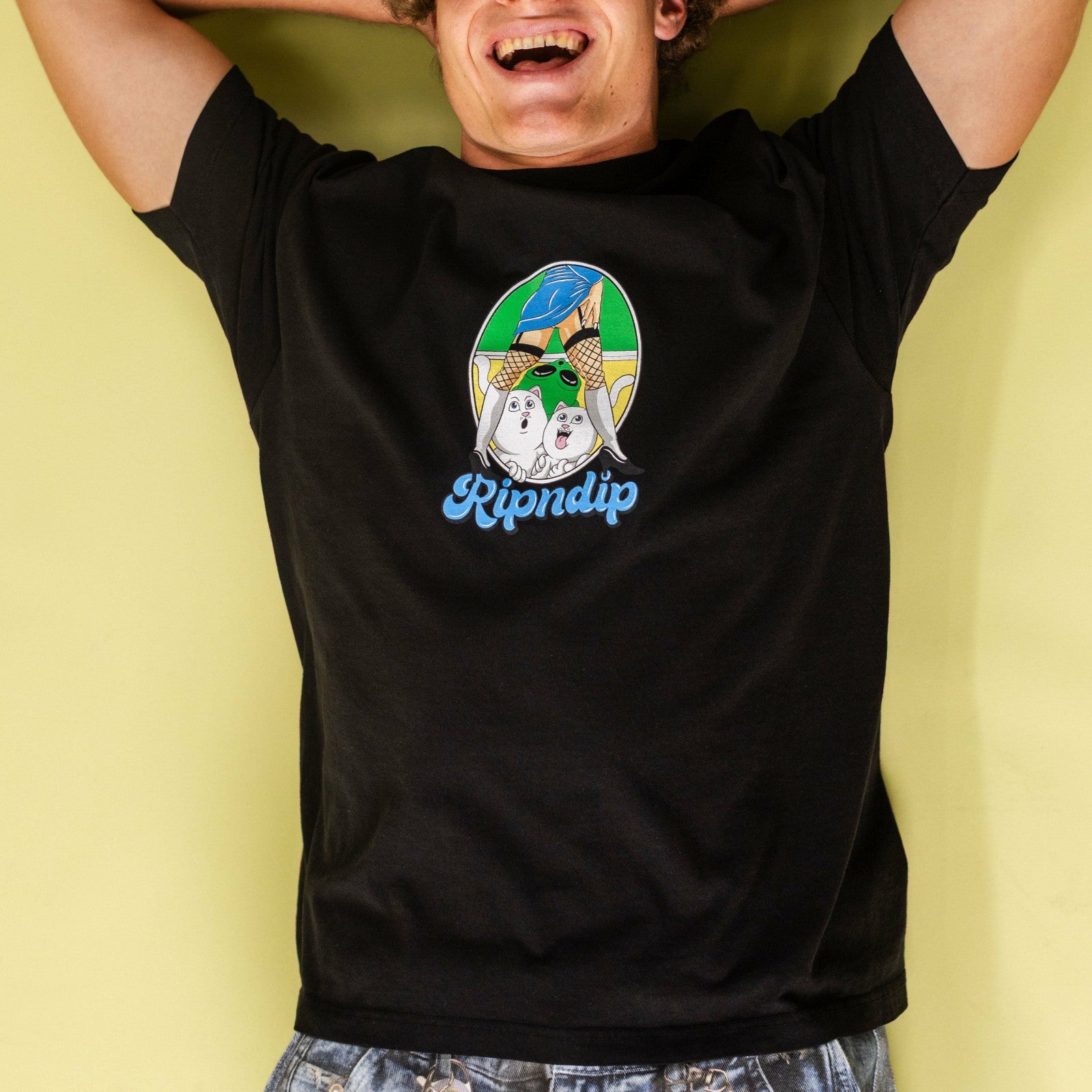 Ripndip Online | Nermal Fest Tee (Black)