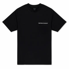 Ripndip Outlets | Middle Finger Cat Pocket Tee (Black)
